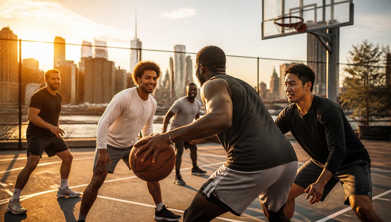 Guys Basketball — group cover